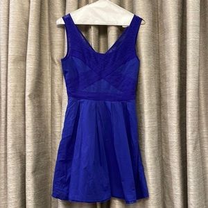 American Eagle Outfitters blue eyelet dress. Size 0.